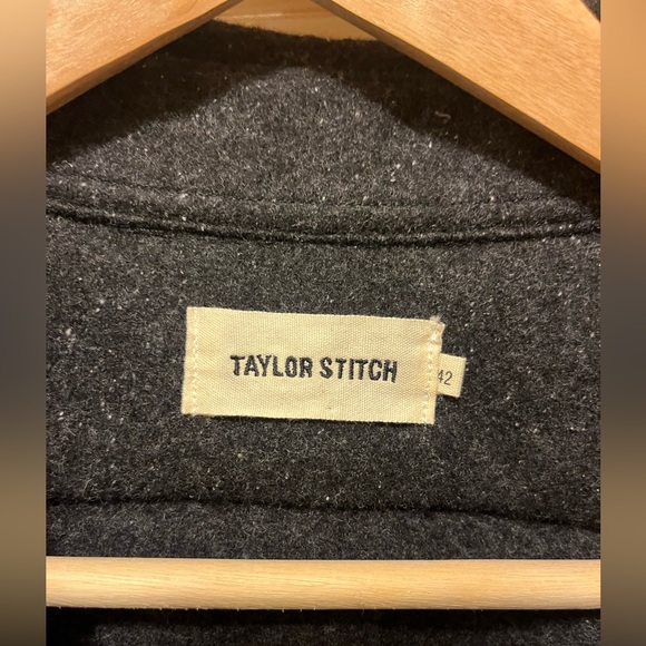 Taylor Stitch Wool Shirt Jacket Sz Large - Picture 2 of 3